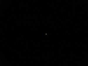 you might be able to green glow!